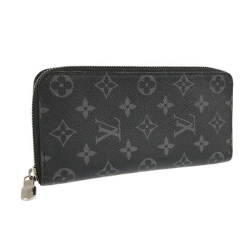 LOUIS VUITTON Monogram Eclipse Zippy Wallet Vertical M62295 Long wallet Round zipper