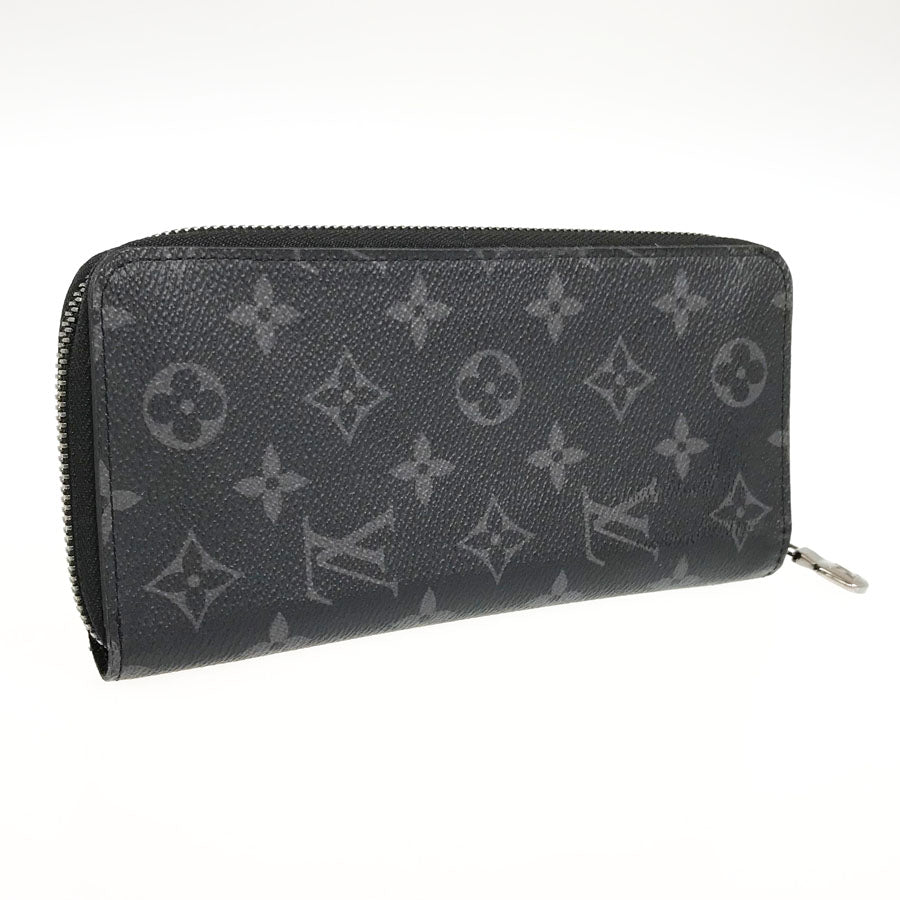 LOUIS VUITTON Monogram Eclipse Zippy Wallet Vertical M62295 Long wallet Round zipper
