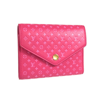 LOUIS VUITTON Nanogram Portefeiulle Victorine Tri-fold wallet