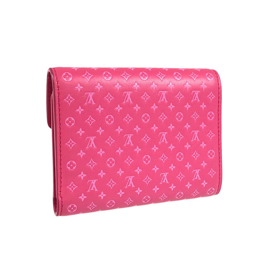 LOUIS VUITTON Nanogram Portefeiulle Victorine Tri-fold wallet