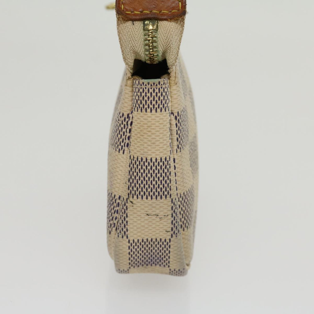 LOUIS VUITTON Damier Azur Mini Pochette Accessoires Pouch N58010 LV Auth rz439