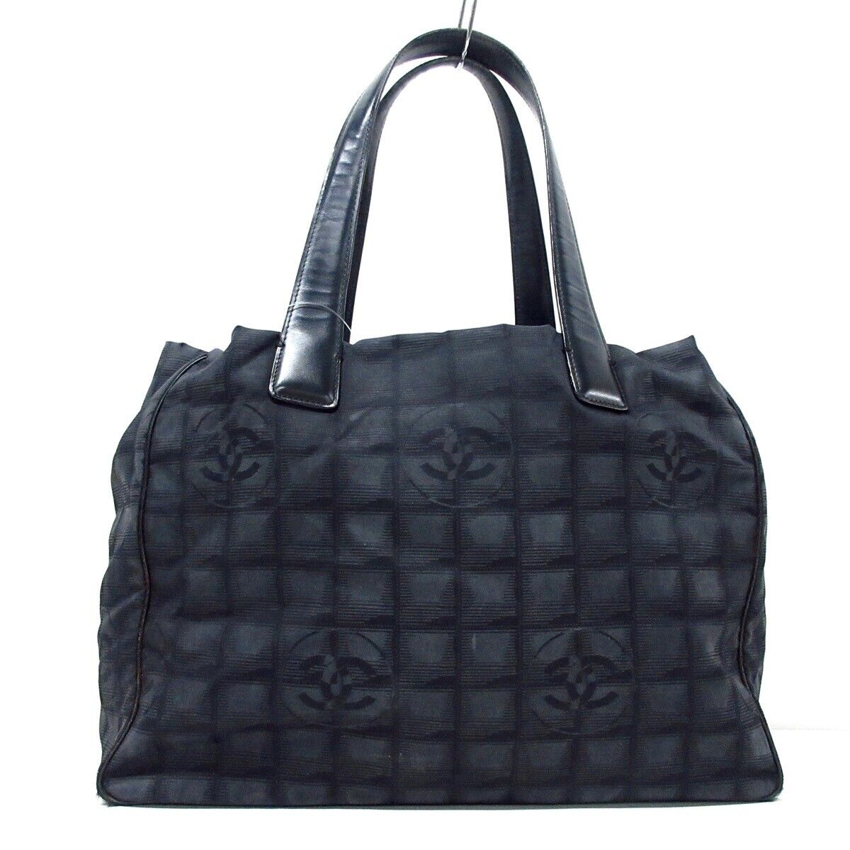 Chanel Black Travel MM Tote Bag
