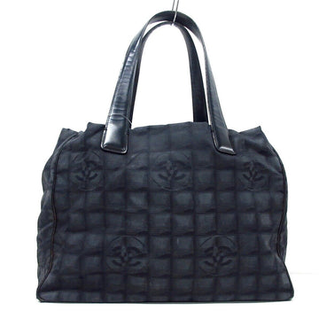 Chanel Black Travel MM Tote Bag
