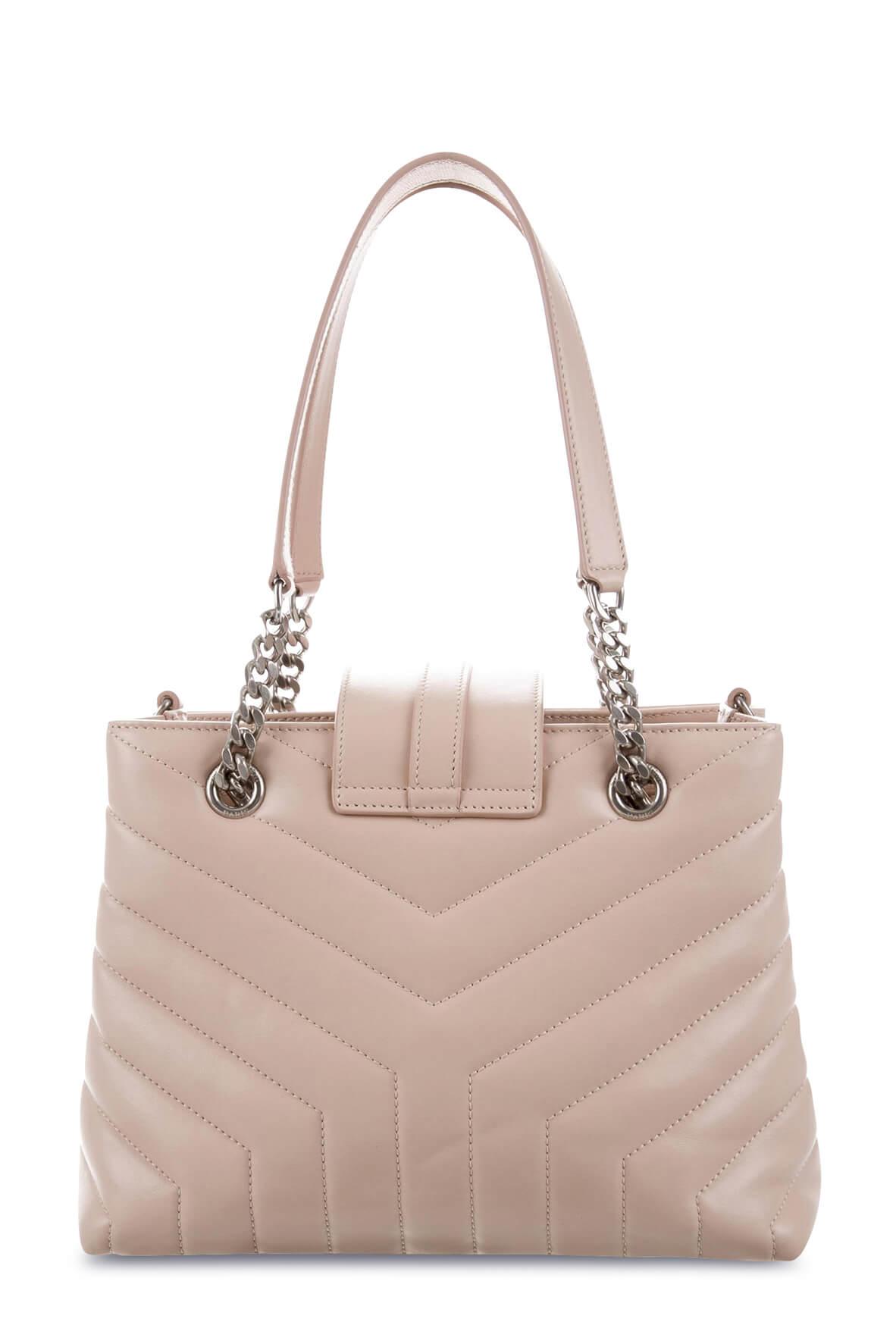 Mini Loulou Tote Marble Pink