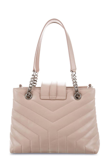 Mini Loulou Tote Marble Pink