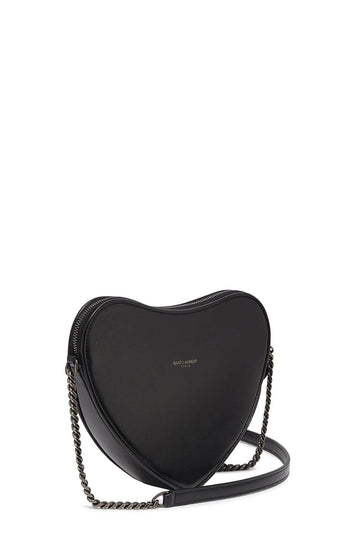 Monogram Heart Crossbody Black