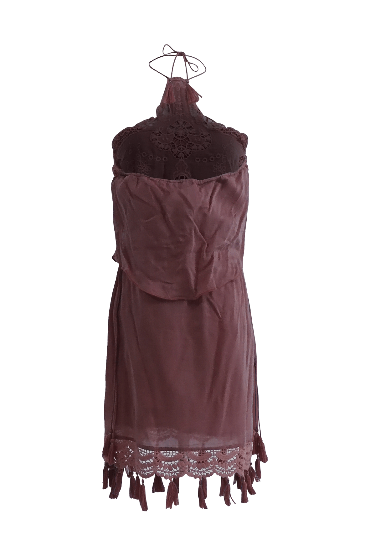 Halterneck Crochet Dress