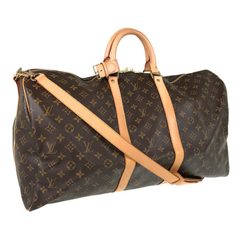 LOUIS VUITTON Monogram keepall Bandolier 55 M41414 Boston bag
