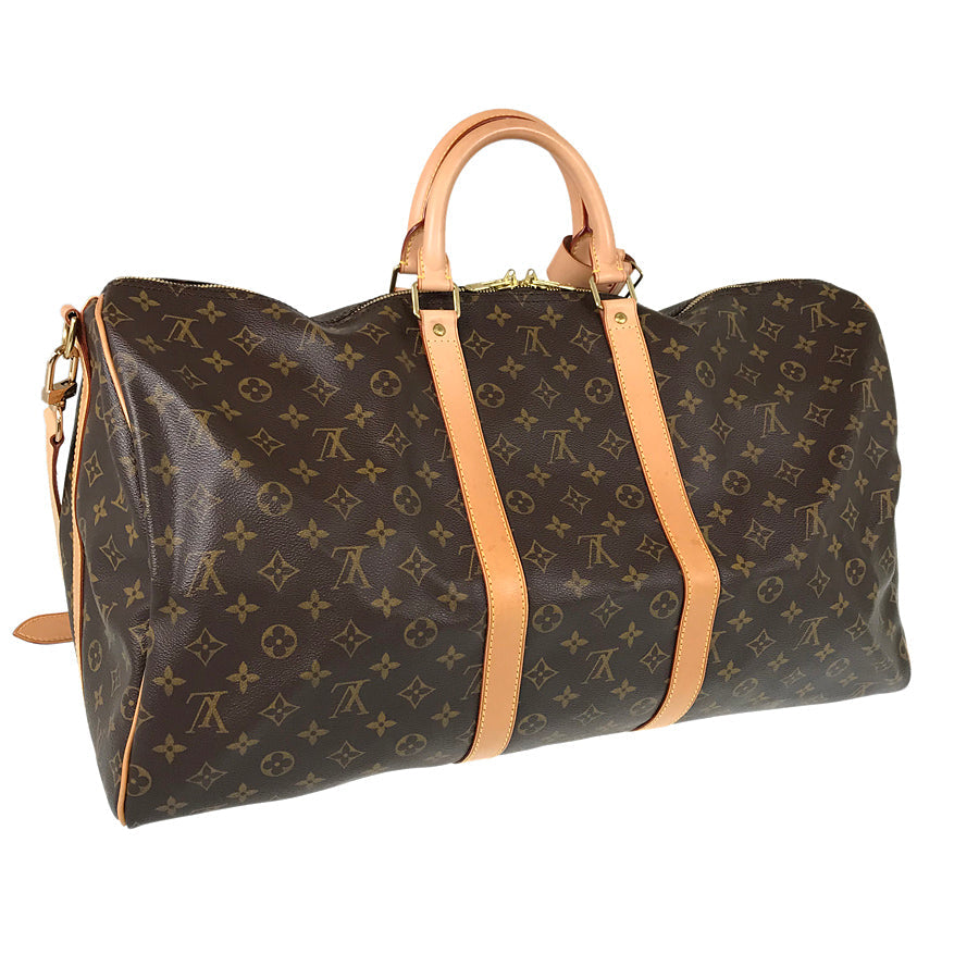 LOUIS VUITTON Monogram keepall Bandolier 55 M41414 Boston bag