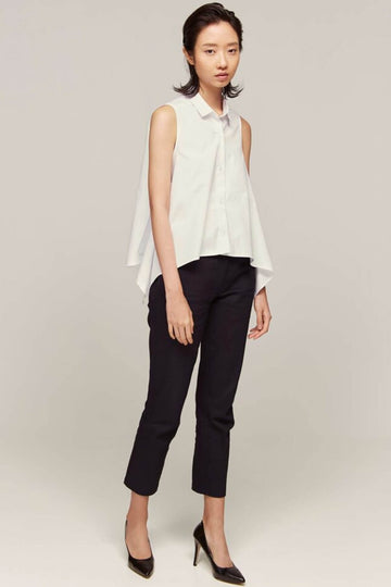 Papillon Shirt in Natural White