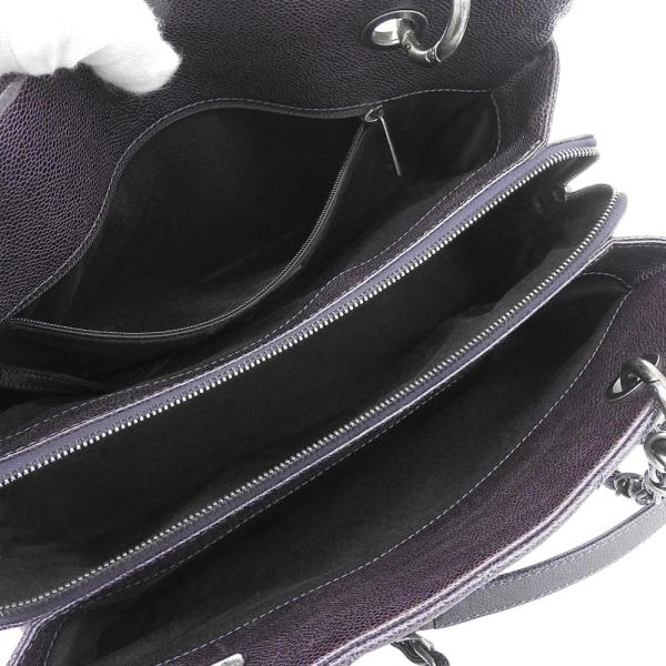 Chanel CC Quilted Caviar Chain Tote Bag Leather Tote Bag 16/A67413 Y07811 in Good condition