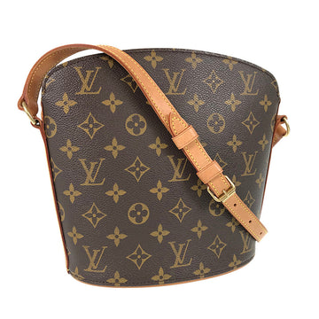 LOUIS VUITTON Monogram Drouot Shoulder Bag