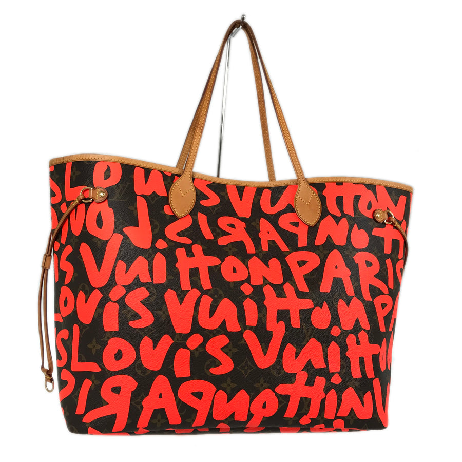 LOUIS VUITTON Monogram Graffiti Neverfull GM M93702 Tote bag