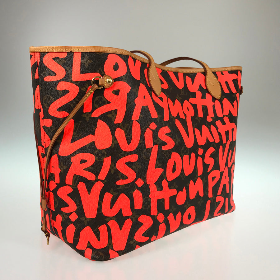 LOUIS VUITTON Monogram Graffiti Neverfull GM M93702 Tote bag