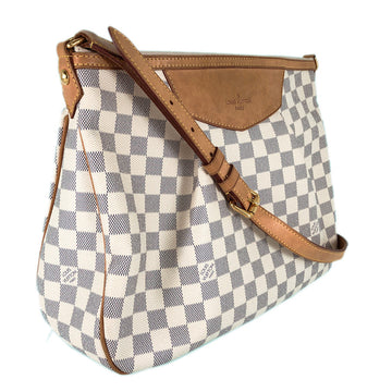 LOUIS VUITTON Damier Azul Siracusa MM N41112 Shoulder bag