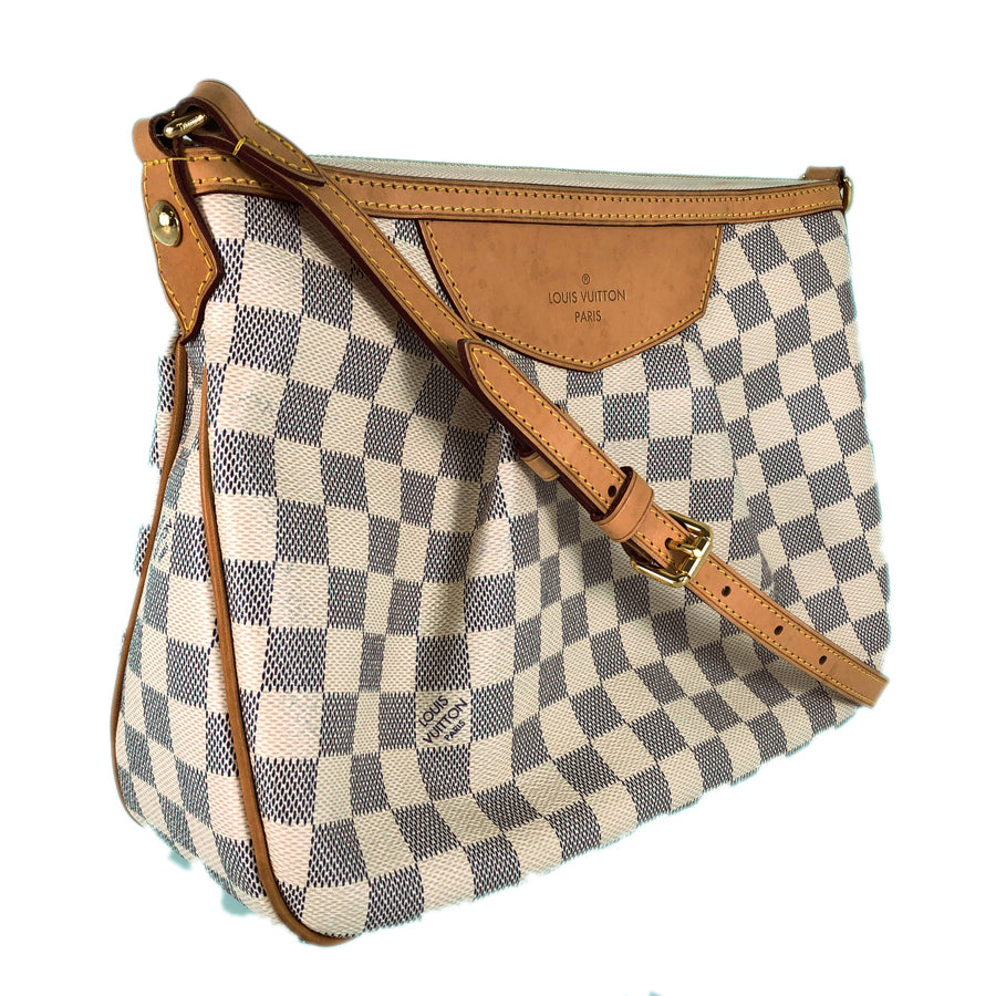LOUIS VUITTON Damier Azure Syracuse PM N41113 Shoulder bag