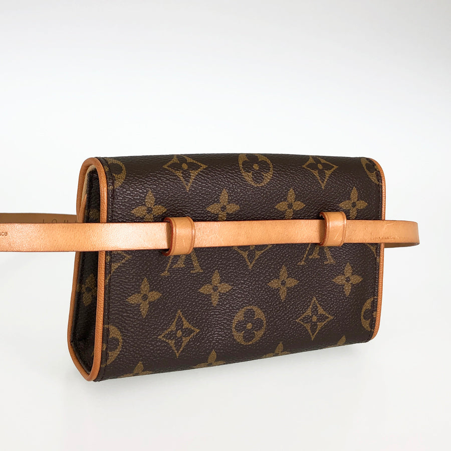 LOUIS VUITTON Monogram Pochette Florentine Waist pouch