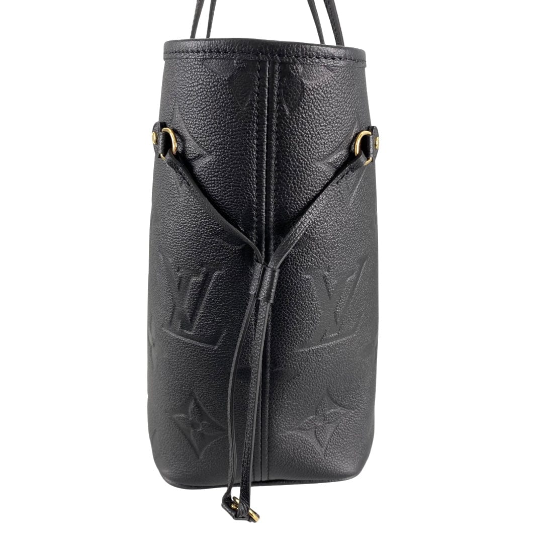 Louis Vuitton Black Monogram Giant Empreinte Neverfull MM