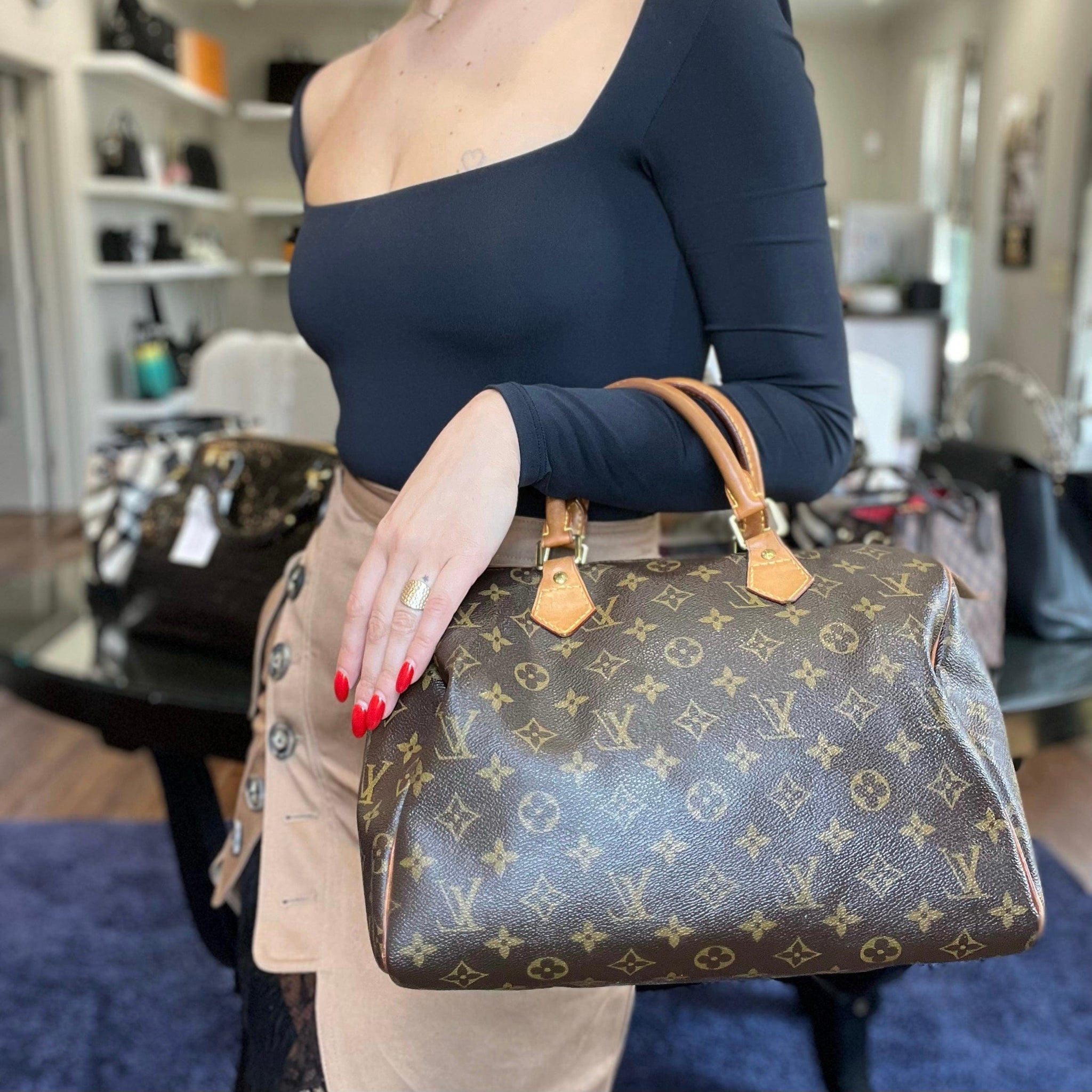 Louis Vuitton Monogram Speedy 30