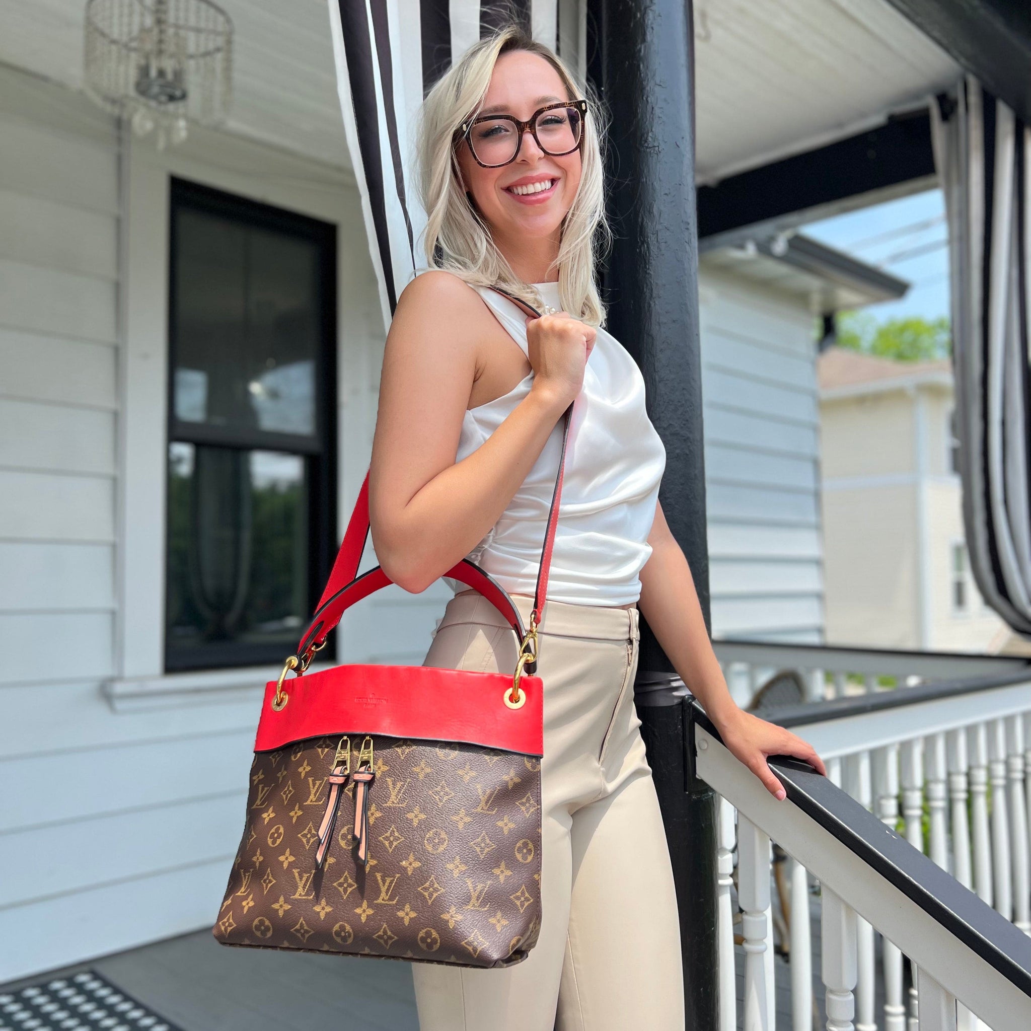 Louis Vuitton Monogram Tuileries Hobo Bag