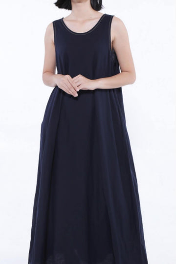 Sky Dress in Navy