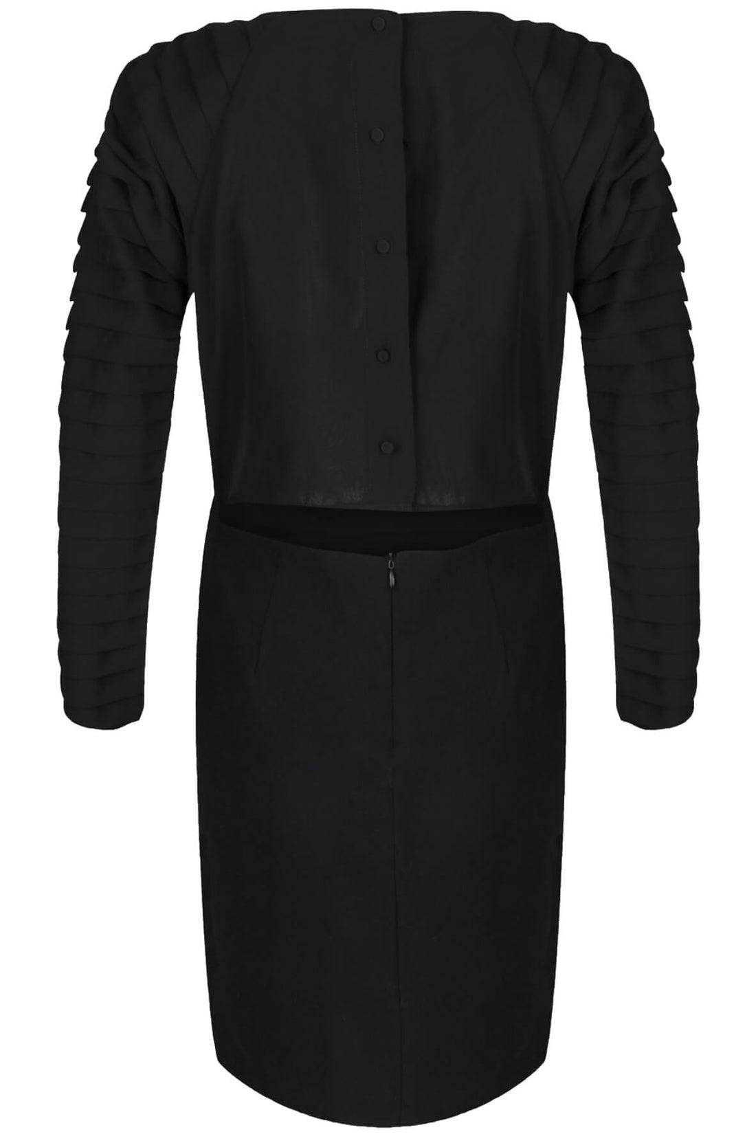 Longsleeve Pleated Dress