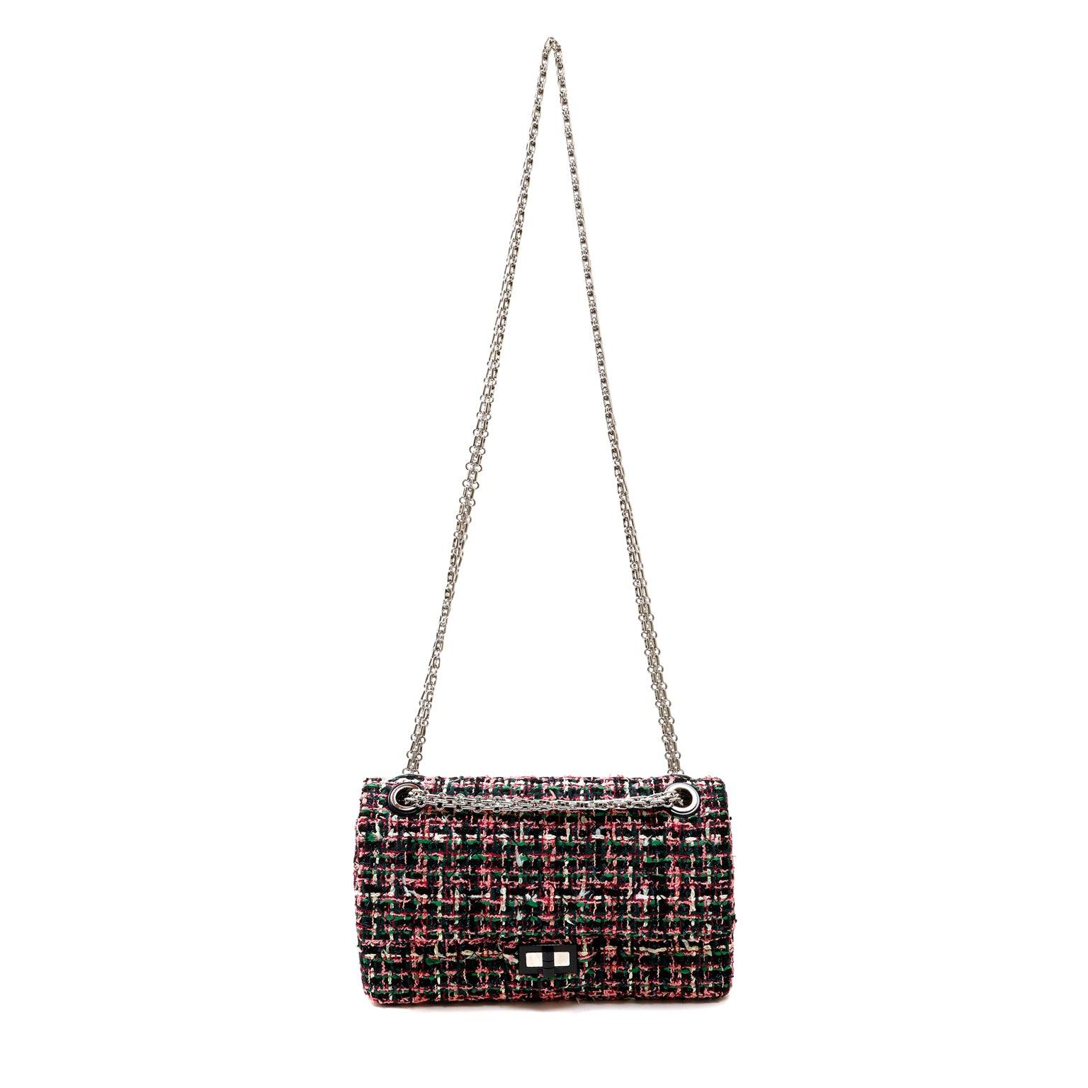 Chanel  Multicolored Tweed Reissue Medium Flap Bag