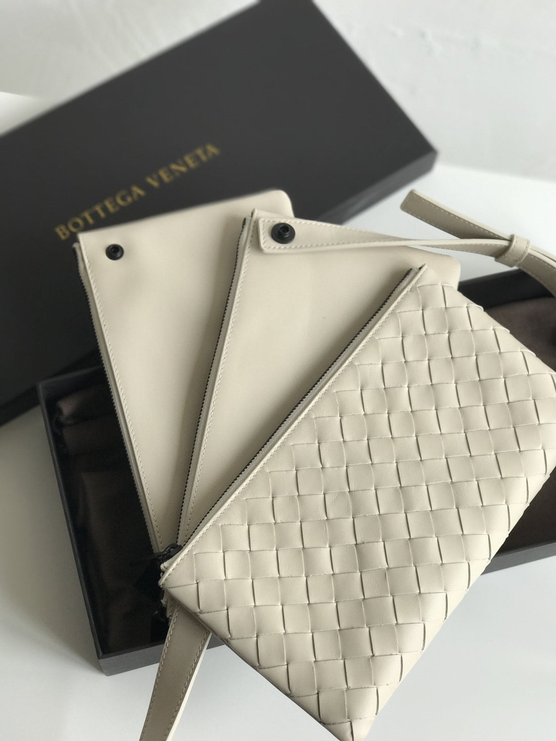 BV Crossbody Bag White, For Womtlm, Bags 10.2in/26cm