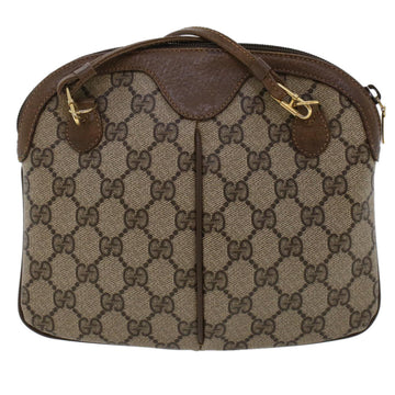 GUCCI GG Canvas Web Sherry Line Shoulder Bag Beige Red Green  tb748