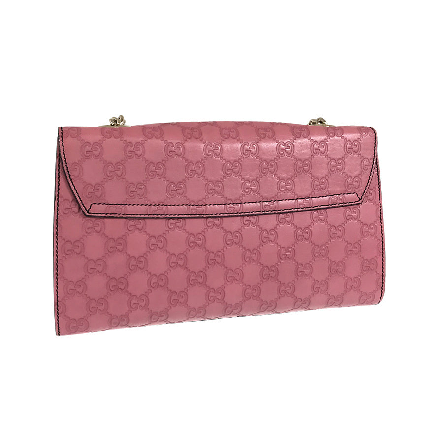 GUCCI Shima Emily Chain one belt tassel fringe Shoulder Bag