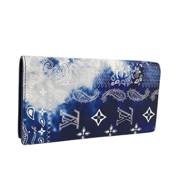 LOUIS VUITTON Monogram Bandana Portefeiulle Brazza purse Bifold