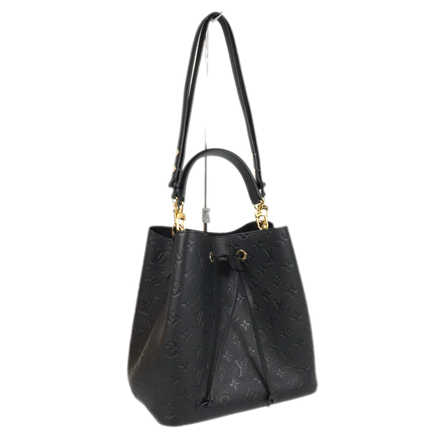 LOUIS VUITTON Monogram Emplant Neonoe 2WAY Shoulder Handbag