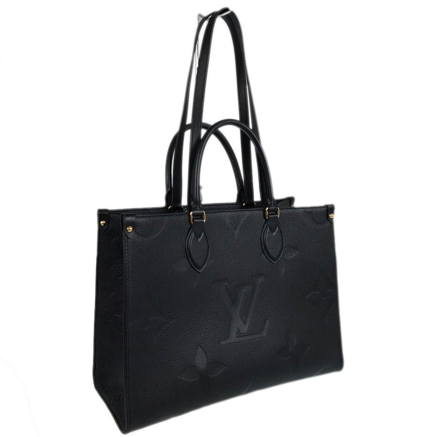 LOUIS VUITTON Monogram Empreinte On the Go MM Handbag