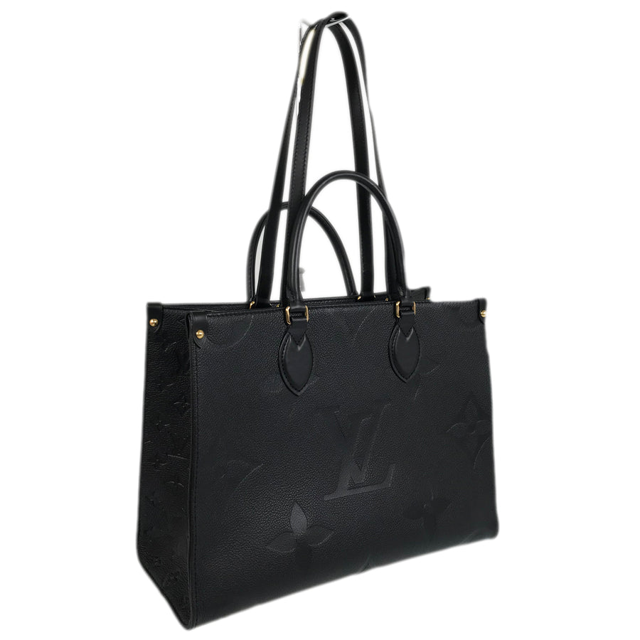 LOUIS VUITTON Monogram Empreinte On the Go MM Handbag