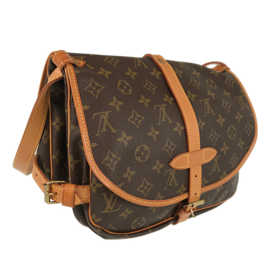 LOUIS VUITTON Monogram Saumur 30 M42256 Shoulder bag