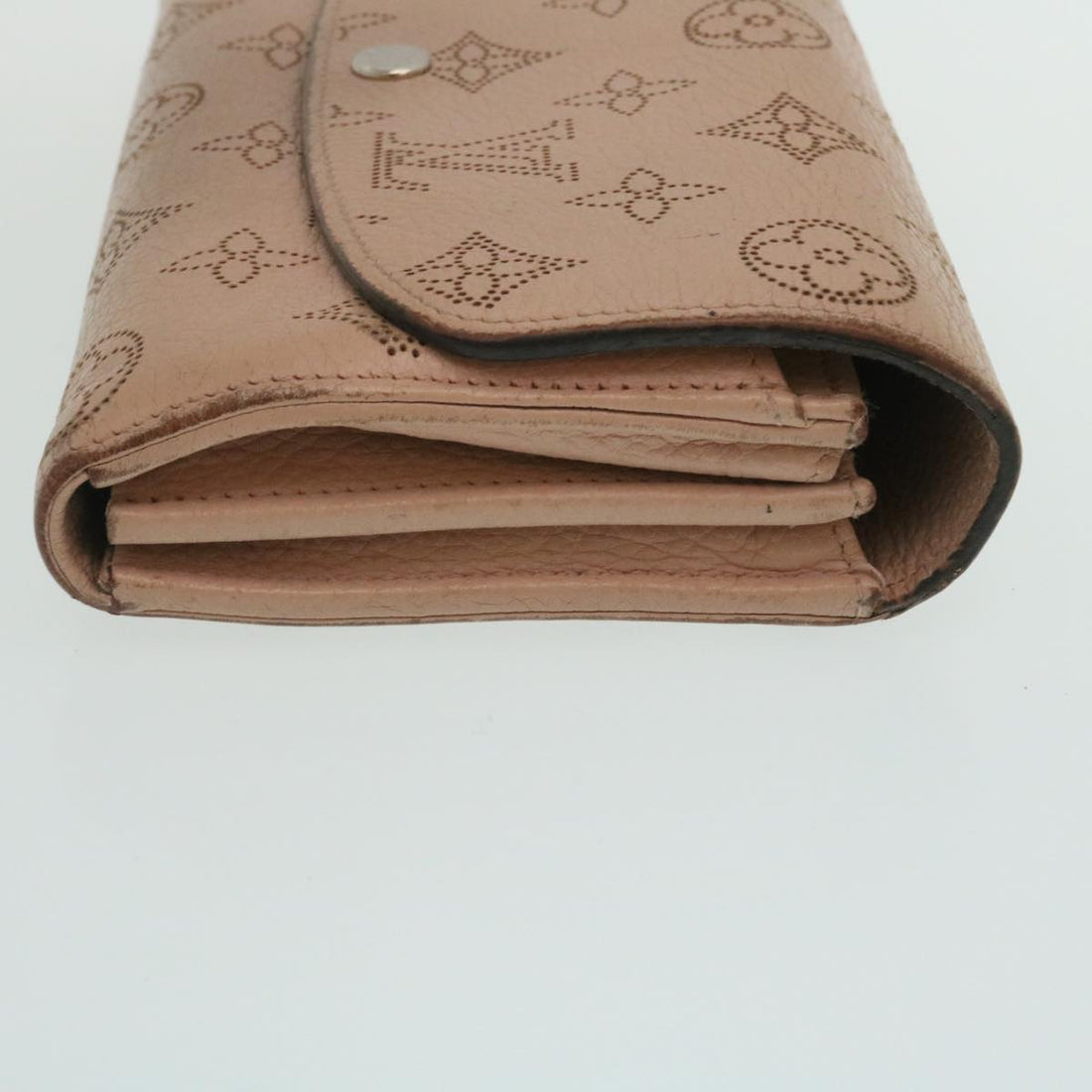 LOUIS VUITTON Mahina Portefeuille Iris Long Wallet Pink M60145 LV Auth th2483