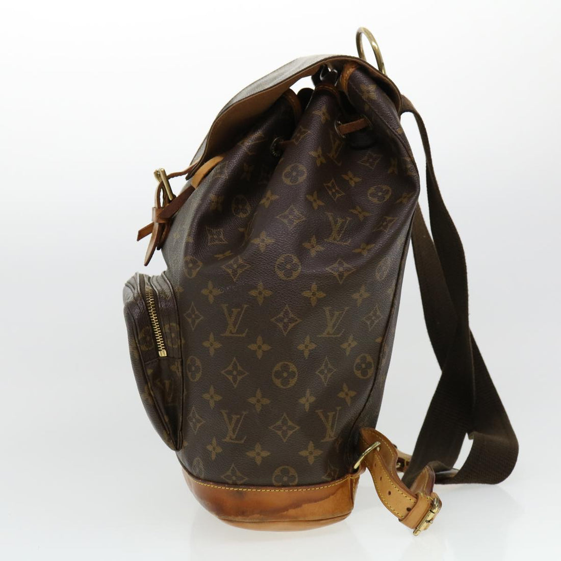 LOUIS VUITTON Monogram Montsouris GM Backpack M51135 LV Auth th3460