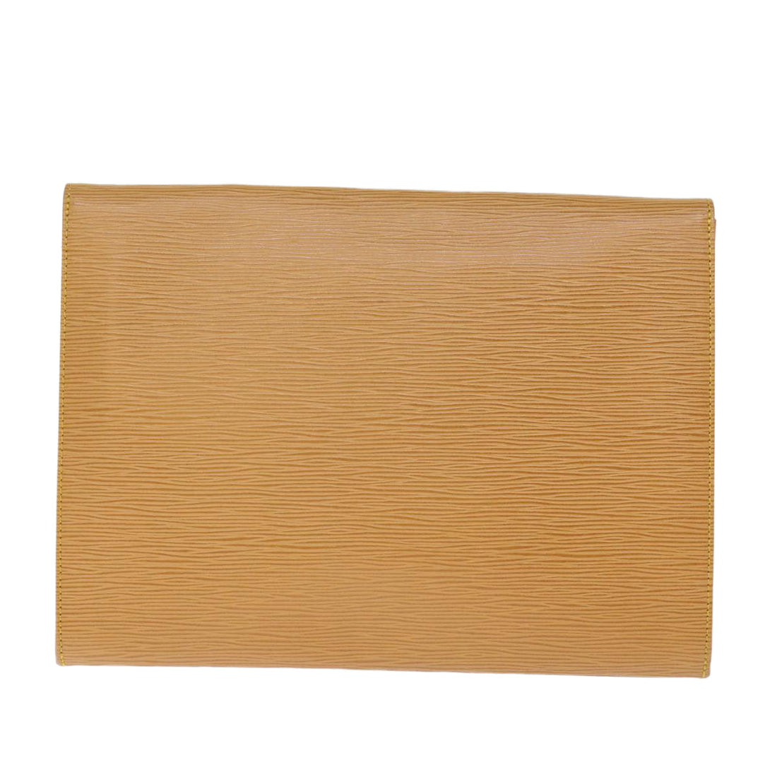 LOUIS VUITTON Epi Jena Clutch Bag Winnipeg Beige M52726 LV Auth th4934