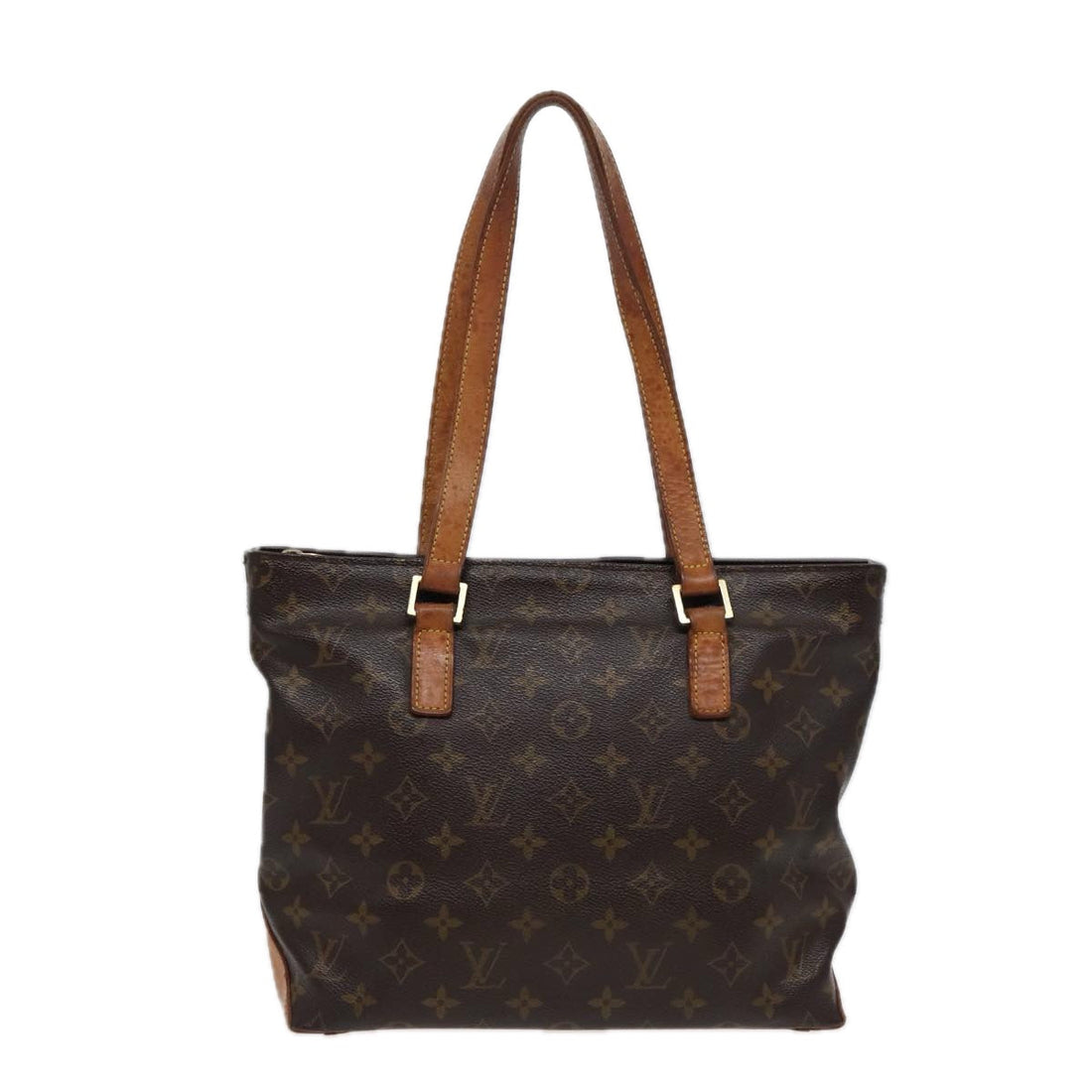 LOUIS VUITTON Monogram Cabas Piano Tote Bag M51148 LV Auth th5048