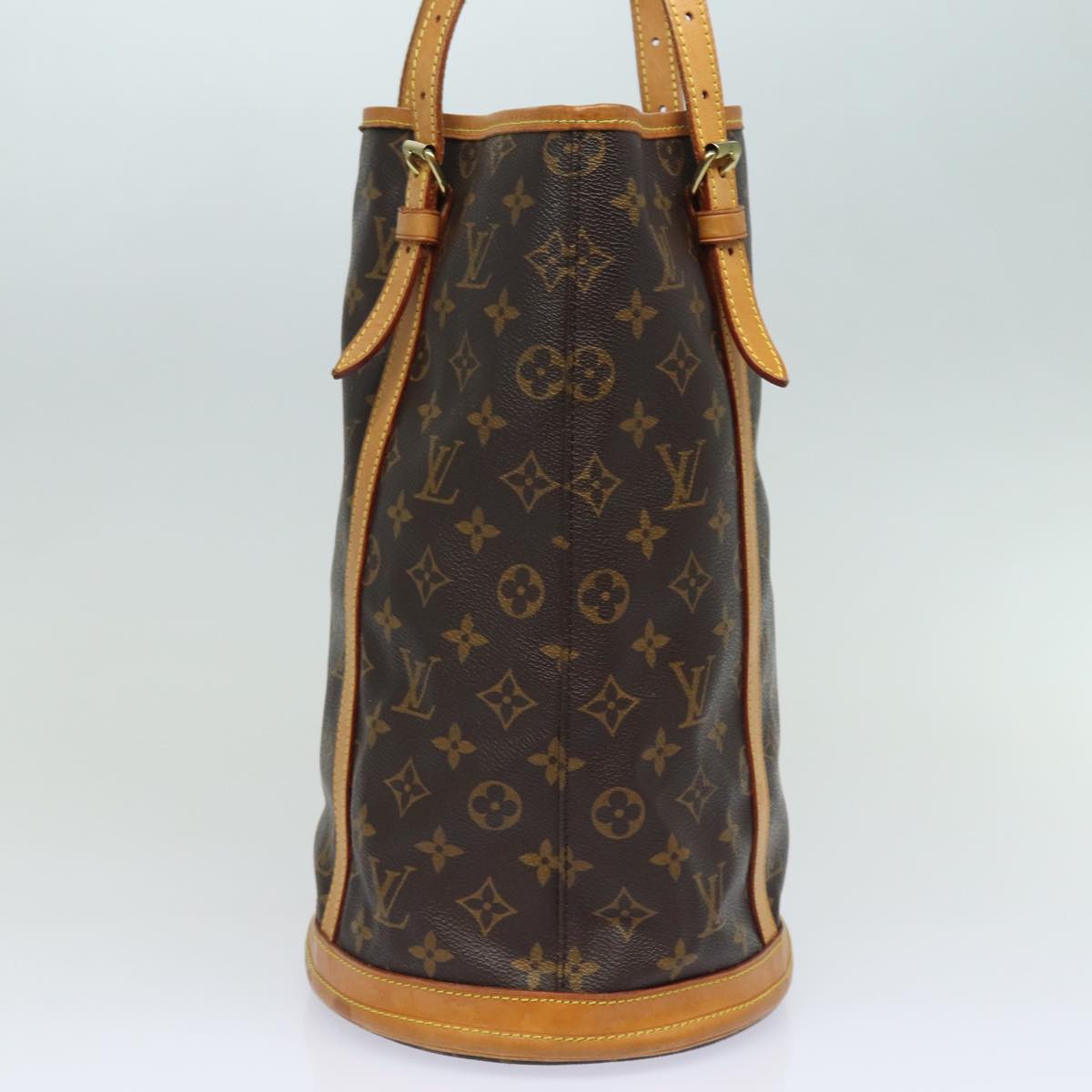 LOUIS VUITTON Monogram Bucket GM Shoulder Bag M42236 LV Auth th5056