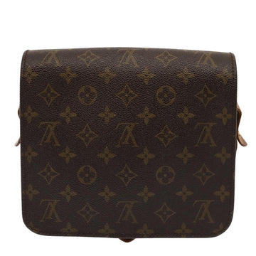 LOUIS VUITTON Monogram Cartouchiere MM Vintage Shoulder Bag M51253 Auth th5110