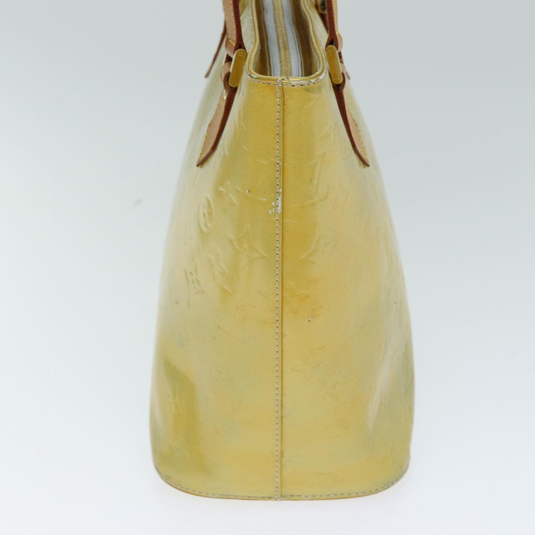 LOUIS VUITTON Monogram Vernis Houston Hand Bag Gris M91053 LV Auth th5112