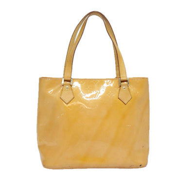 LOUIS VUITTON Monogram Vernis Houston Bag Marshmallow Pink M91302 LV Auth th5114