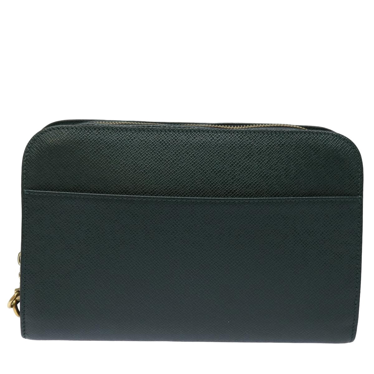 LOUIS VUITTON Taiga Baikal Clutch Bag Epicea M30184 LV Auth th5119