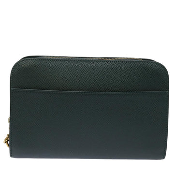 LOUIS VUITTON Taiga Baikal Clutch Bag Epicea M30184 LV Auth th5119