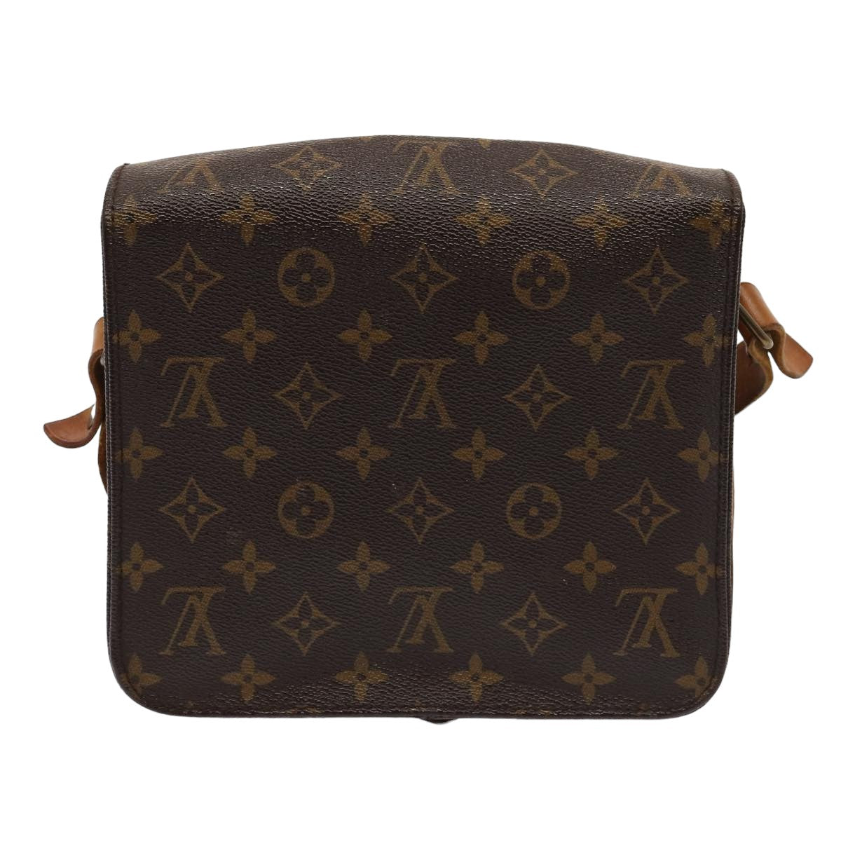 LOUIS VUITTON Monogram Cartouchiere MM Shoulder Bag M51253 LV Auth th5125