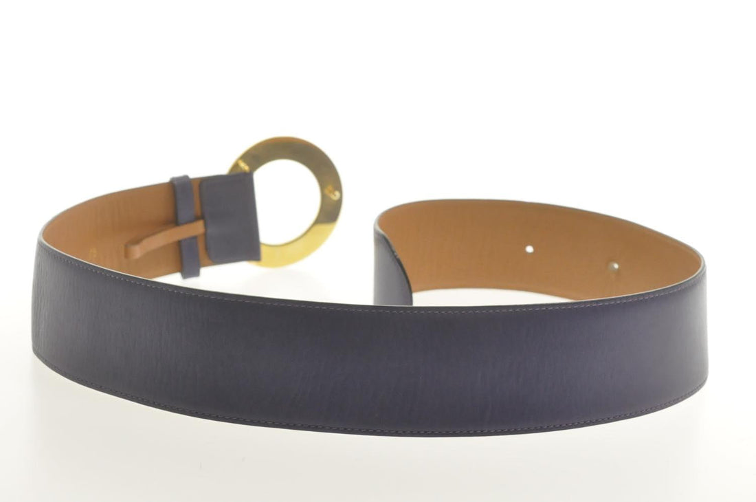 Celine Belt Leather Purple  sa2622