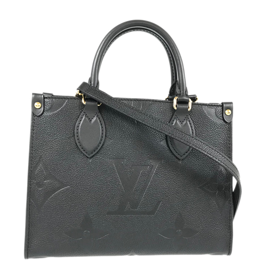 LOUIS VUITTON Monogram Empreinte On The Go PM M45653 Hand bag