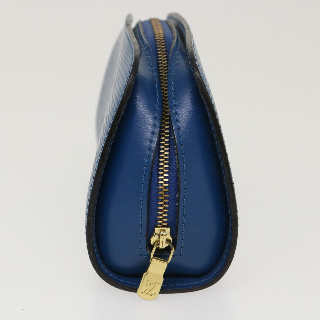 LOUIS VUITTON Epi Dauphine PM Pouch Blue M48445 LV Auth ti1020