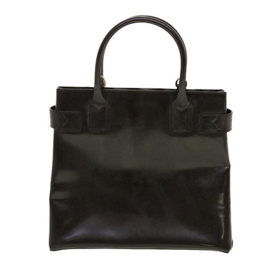 GUCCI Hand Bag Leather 2way Shoulder Bag Brown 00011180503  ti1151